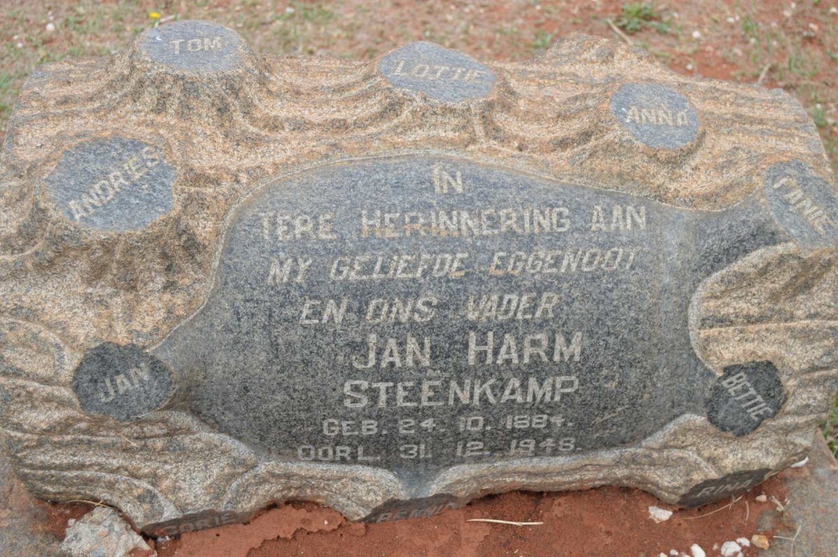 STEENKAMP Jan Harm 1884-1948