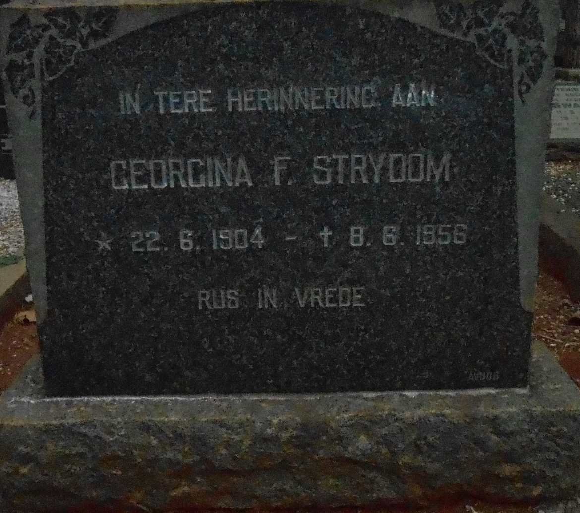 STRYDOM Georgina F. 1904-1956