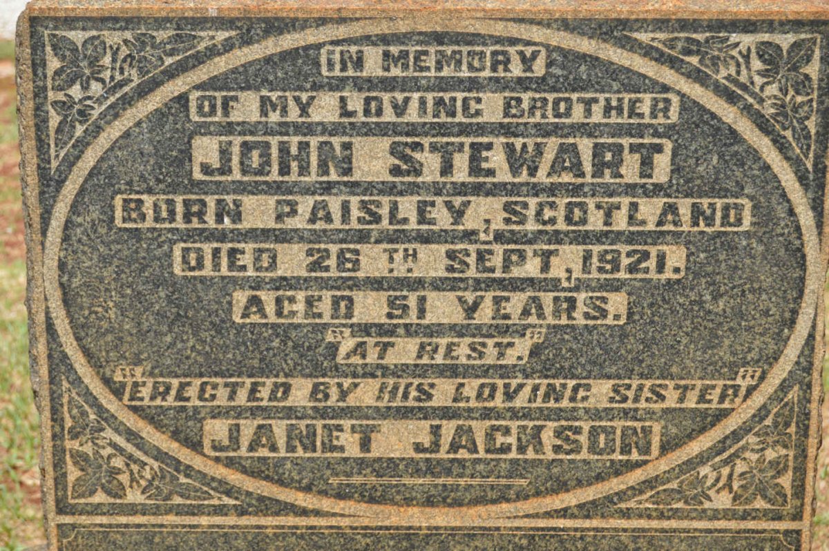 STEWART John -1921