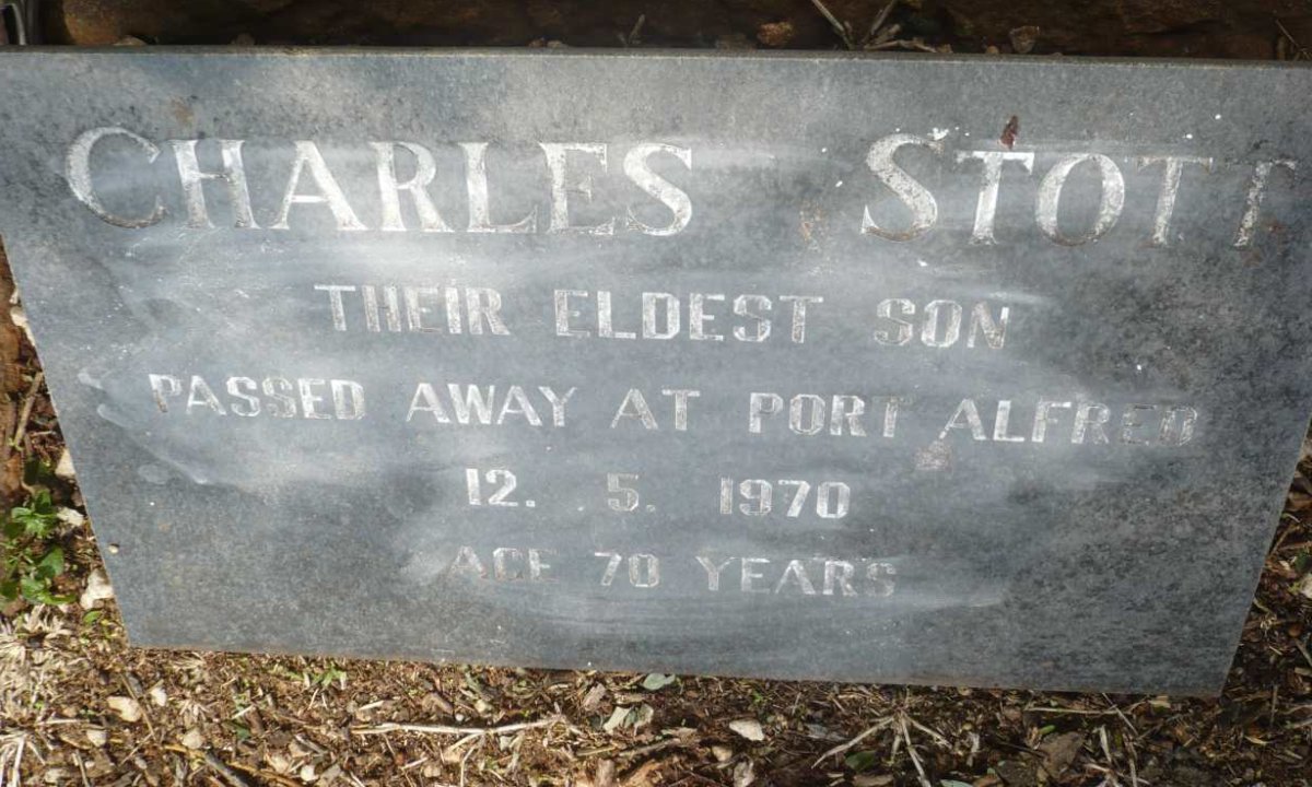 STOTT Charles -1970