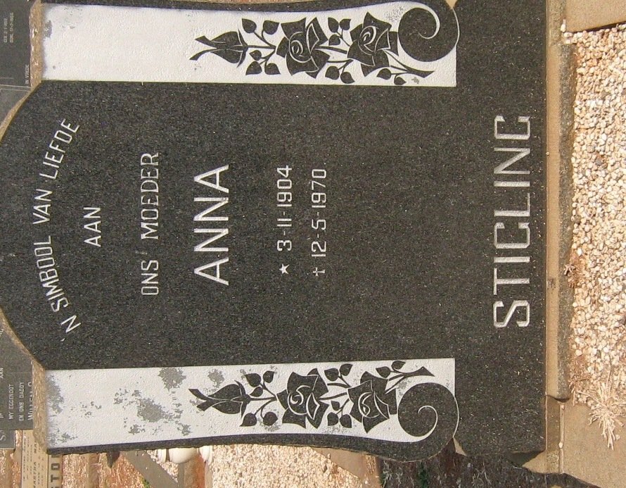 STIGLING Anna 1904-1970