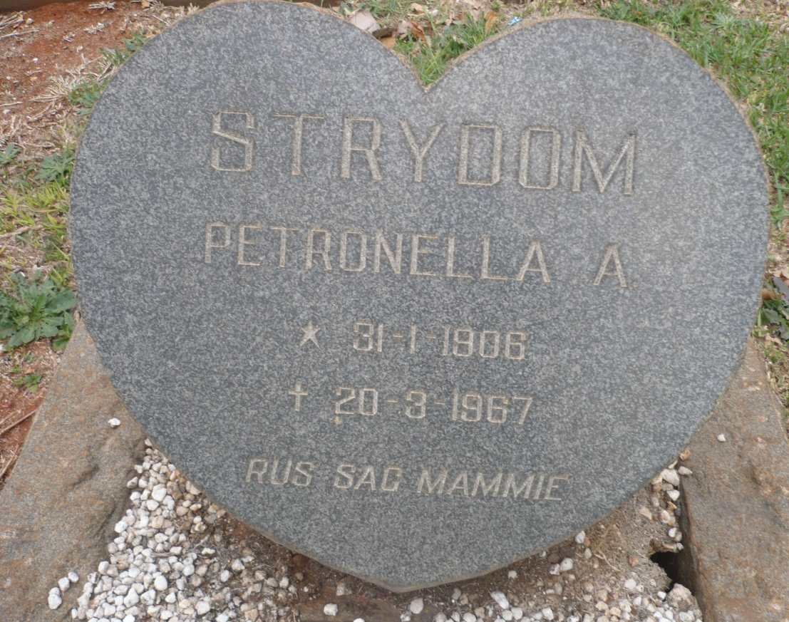 STRYDOM Petronella A. 1906-1967