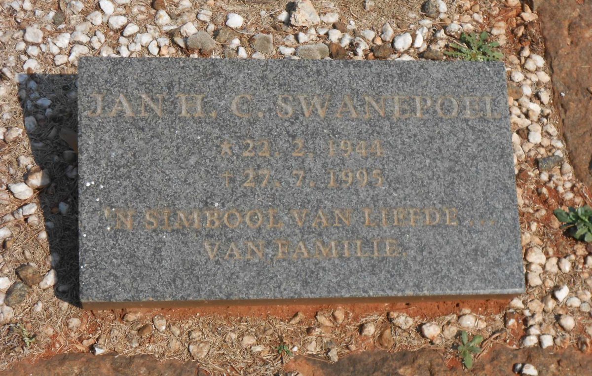 SWANEPOEL Jan H.C. 1944-1995