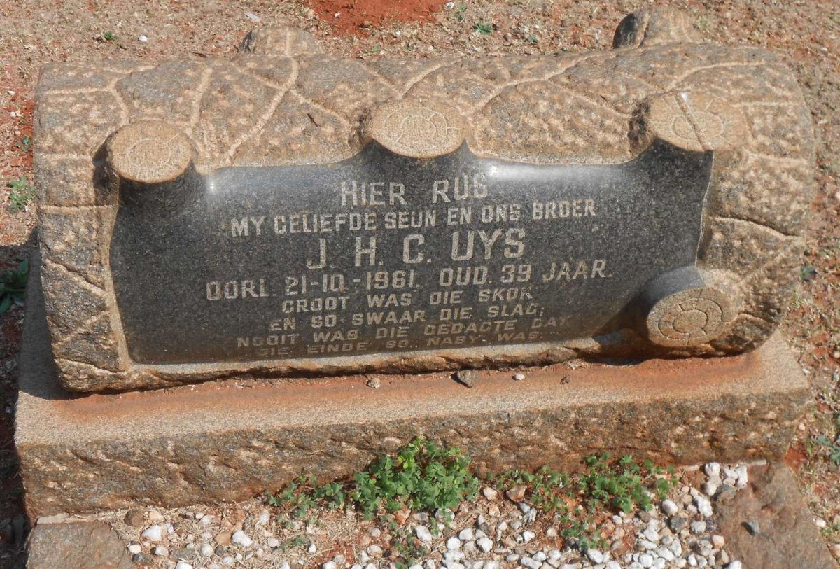 UYS J.H.C. -1961