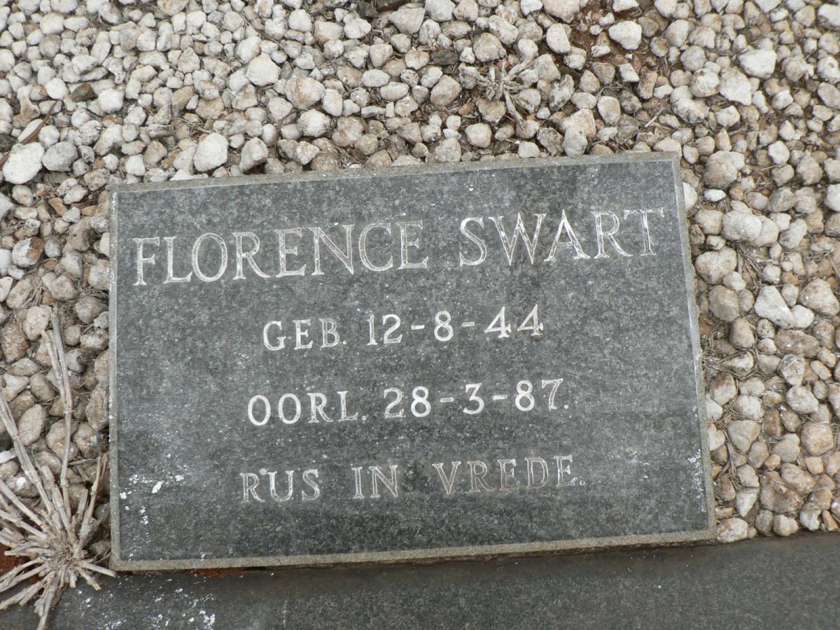 SWART Florence 1944-1987