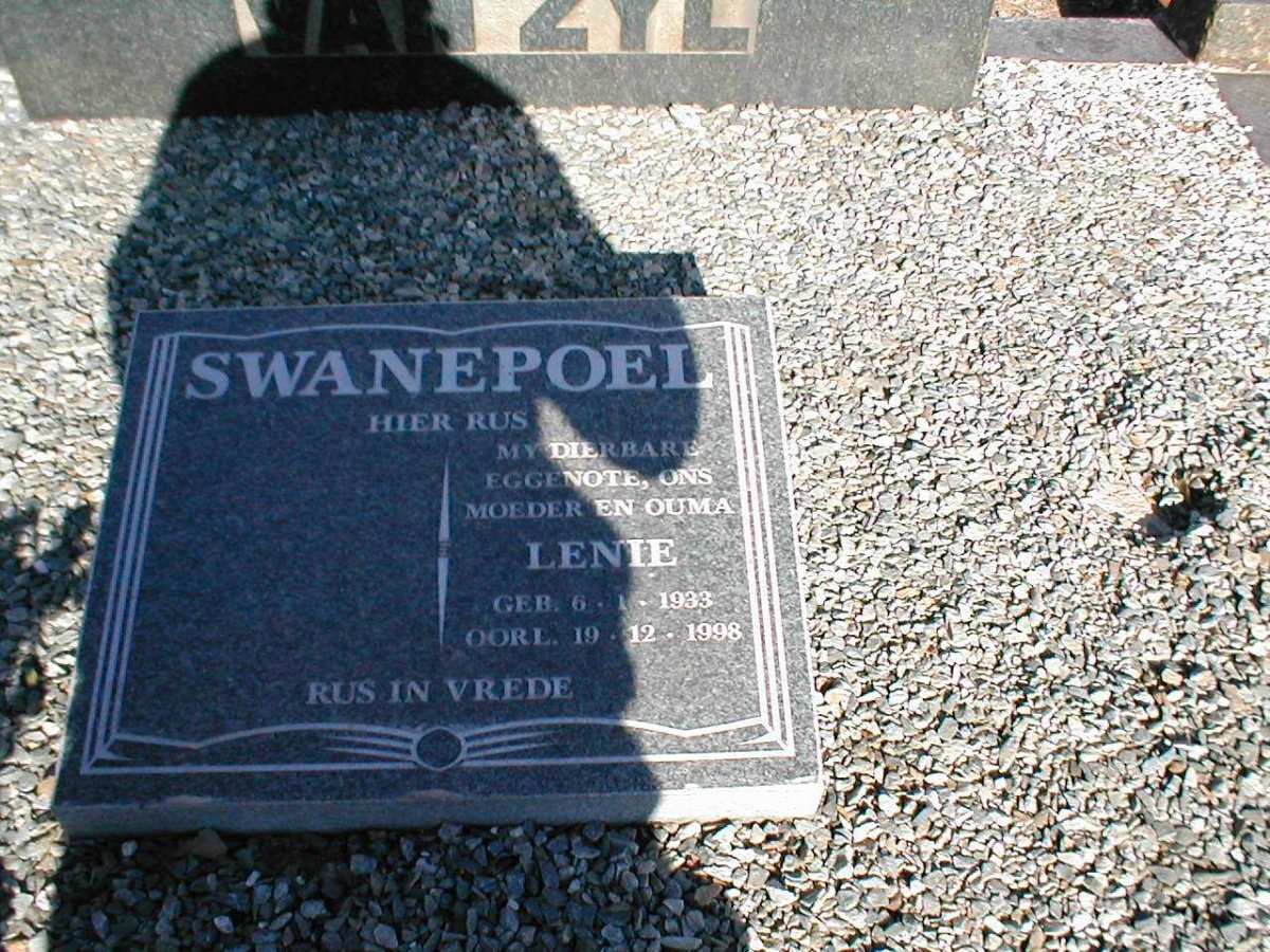 SWANEPOEL Lenie 1933-1998