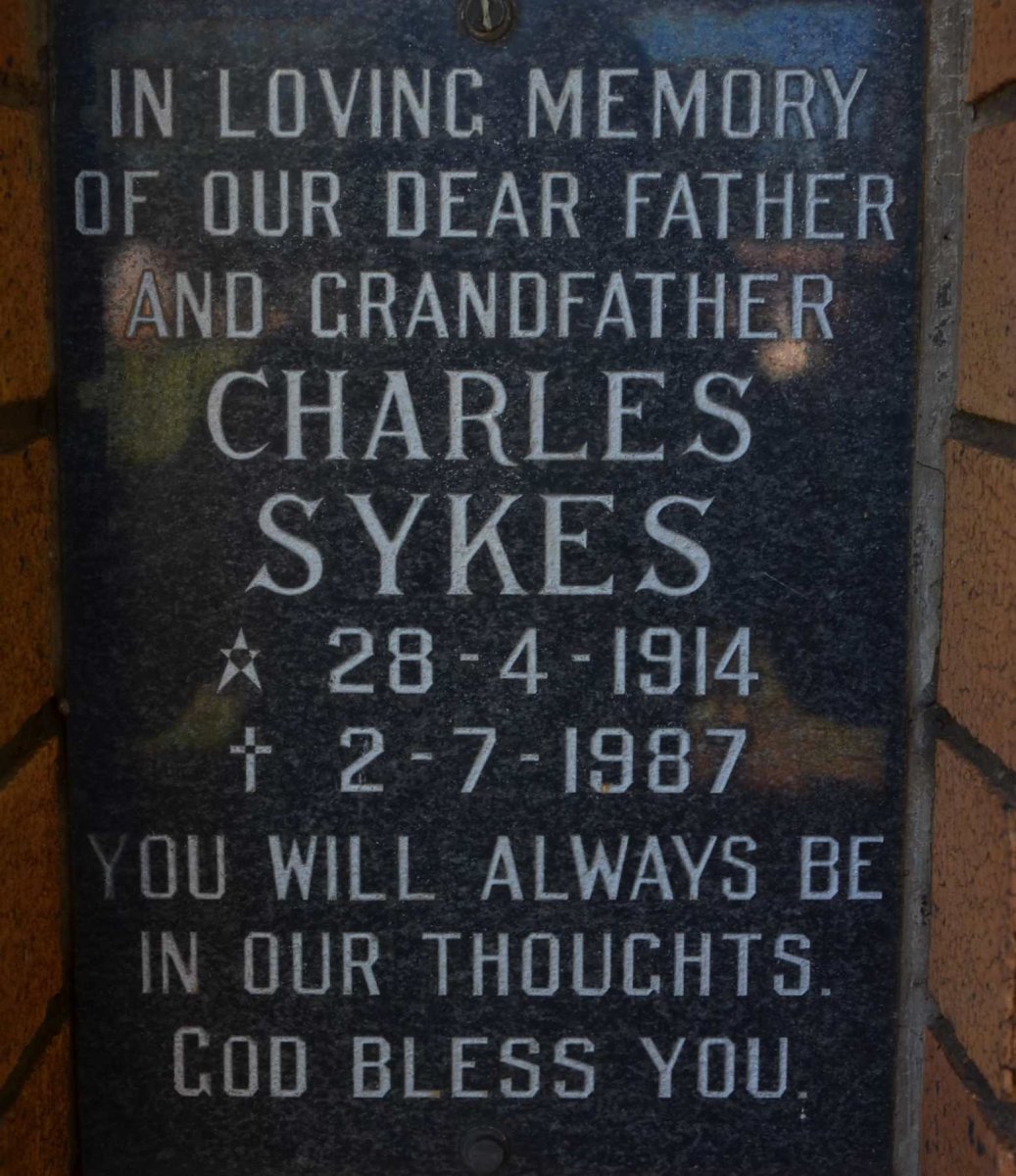 SYKES Charles 1914-1987