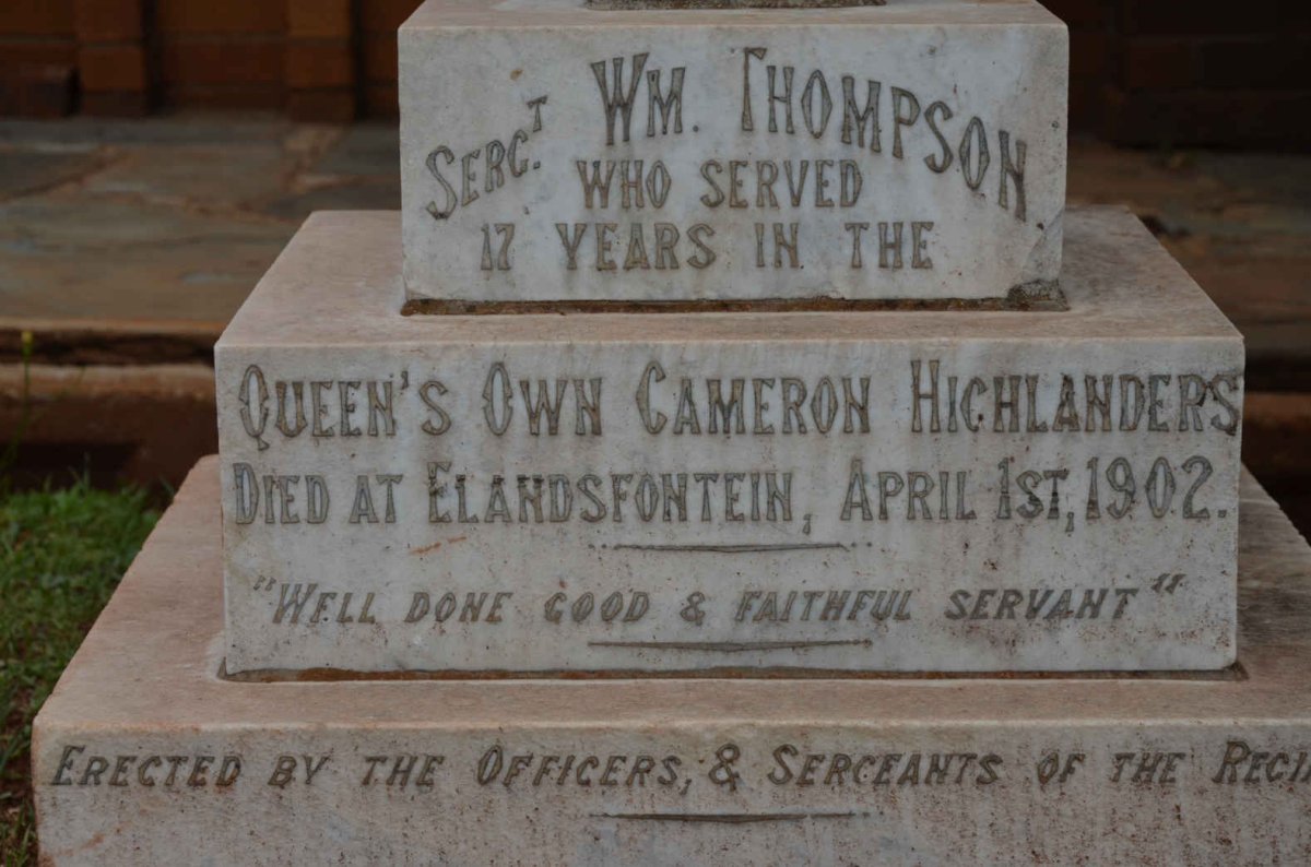 THOMPSON William -1902