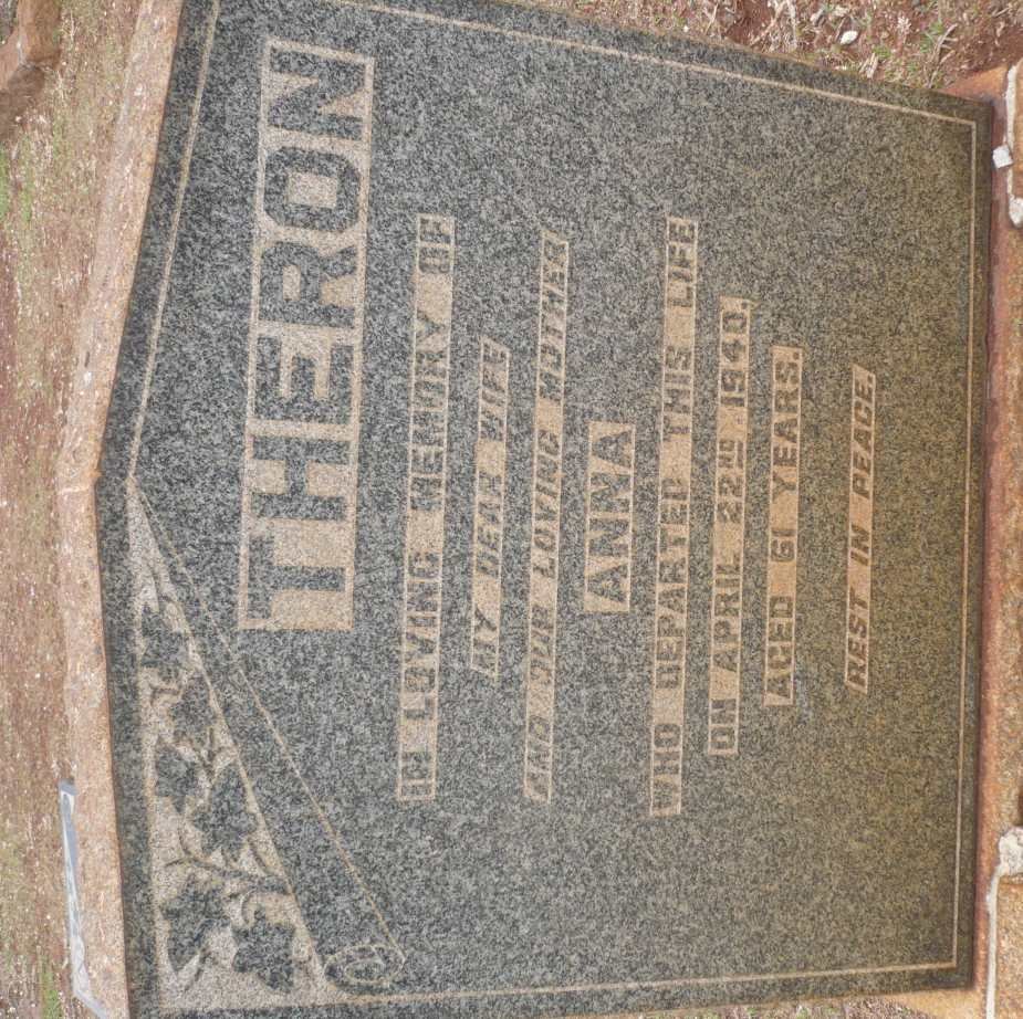THERON Anna -1940