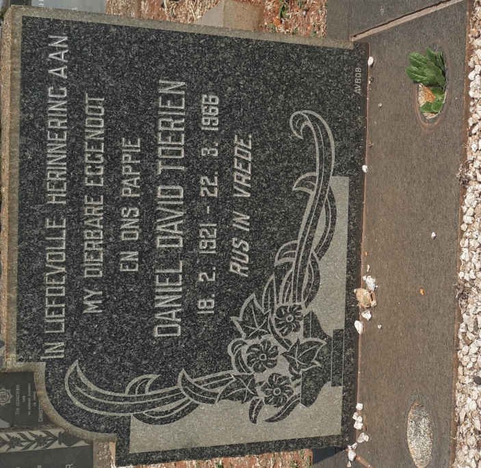 TOERIEN Daniel David 1921-1966