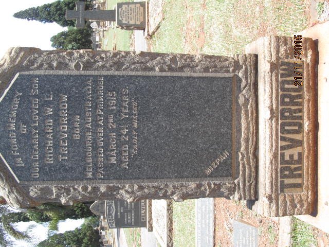 TREVORROW Richard W.L. -1915
