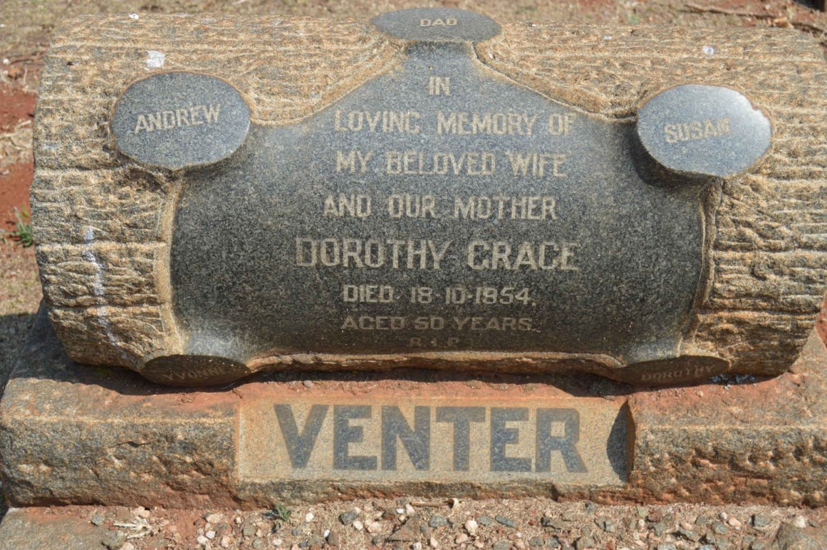 VENTER Dorothy Grace -1954