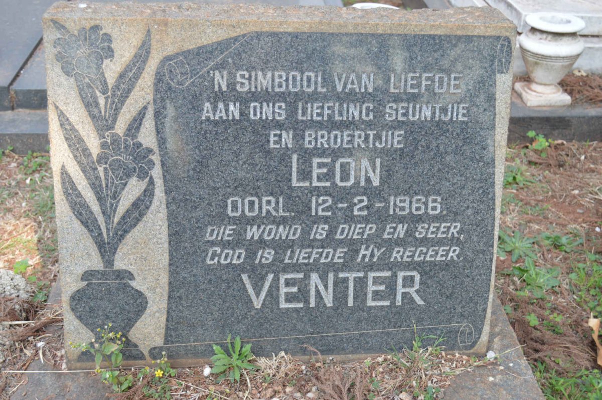 VENTER Leon -1966