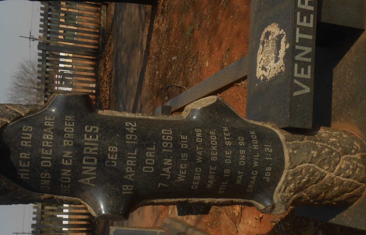 VENTER Andries 1942-1960