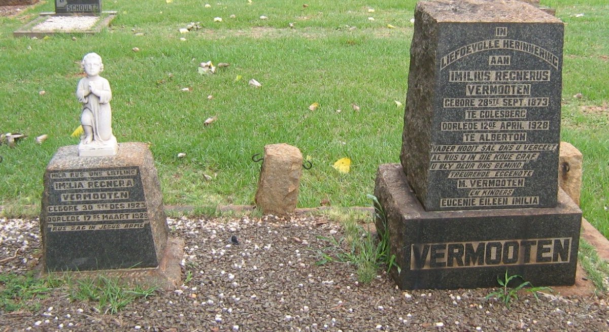 VERMOOTEN Imilius Regnerus 1873-1928 :: VERMOOTEN Imilia Regnera 1923-1929