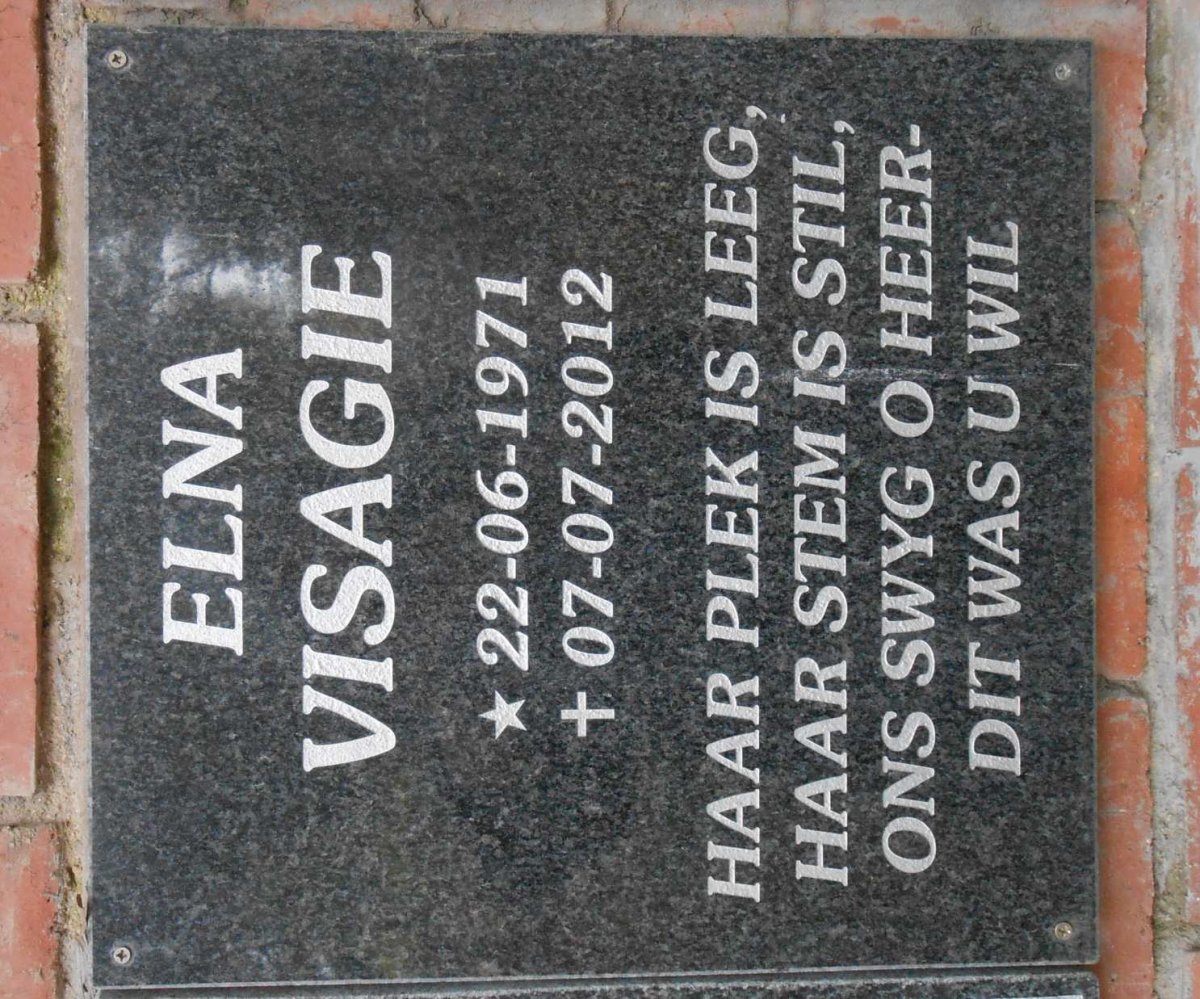VISAGIE Elna 1971-2012
