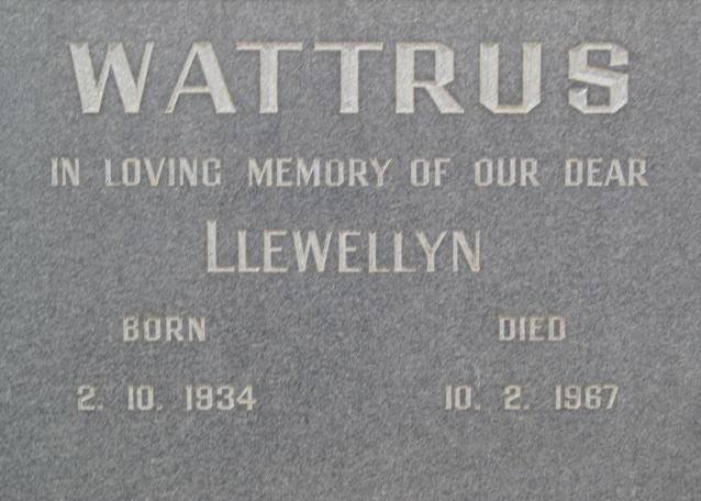 WATTRUS Llewellyn 1934-1967