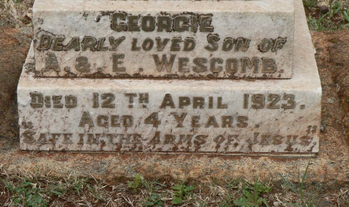 WESCOMB Georgie -1923