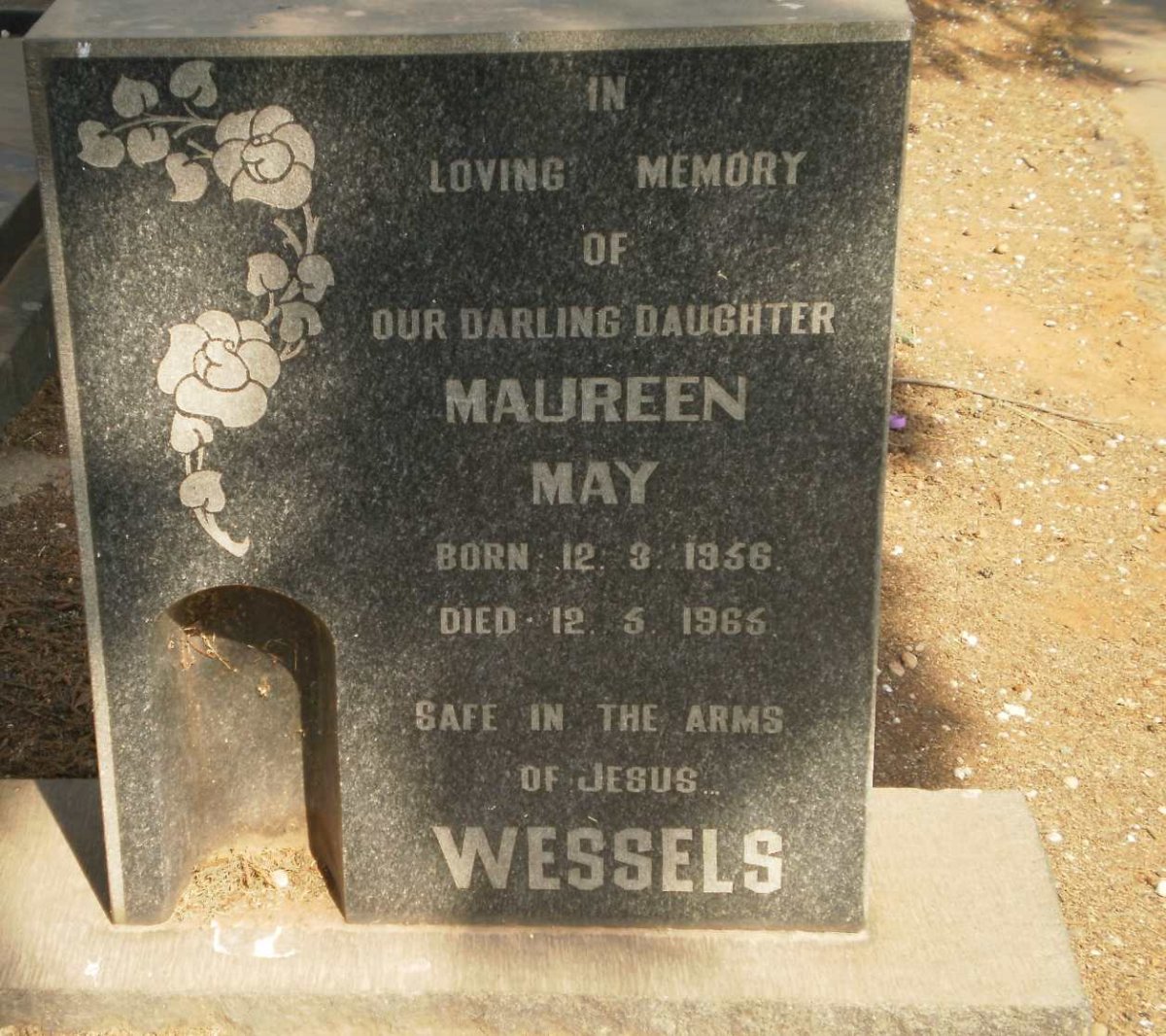 WESSELS Maureen May 1956-1965