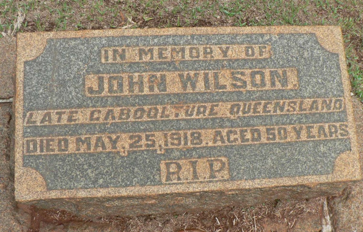 WILSON John -1918