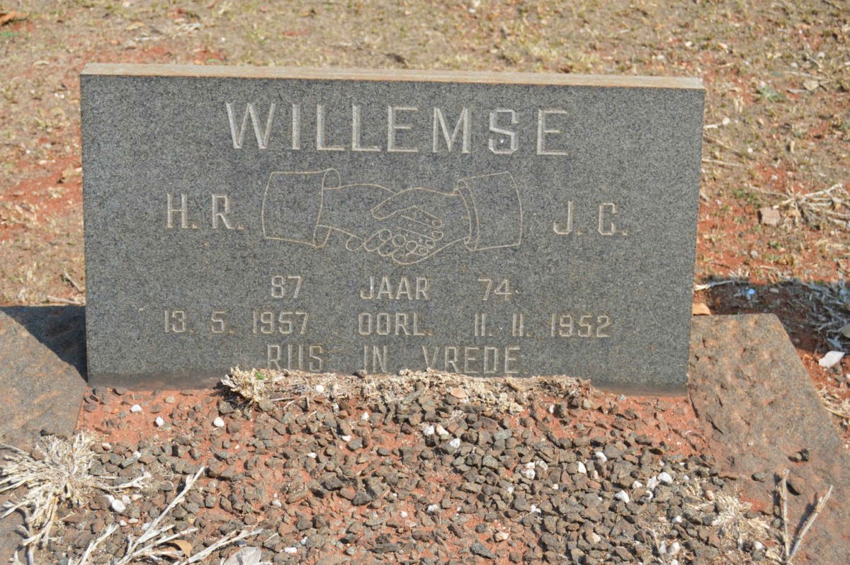 WILLEMSE H.R. -1957 &amp; J.C. -1952