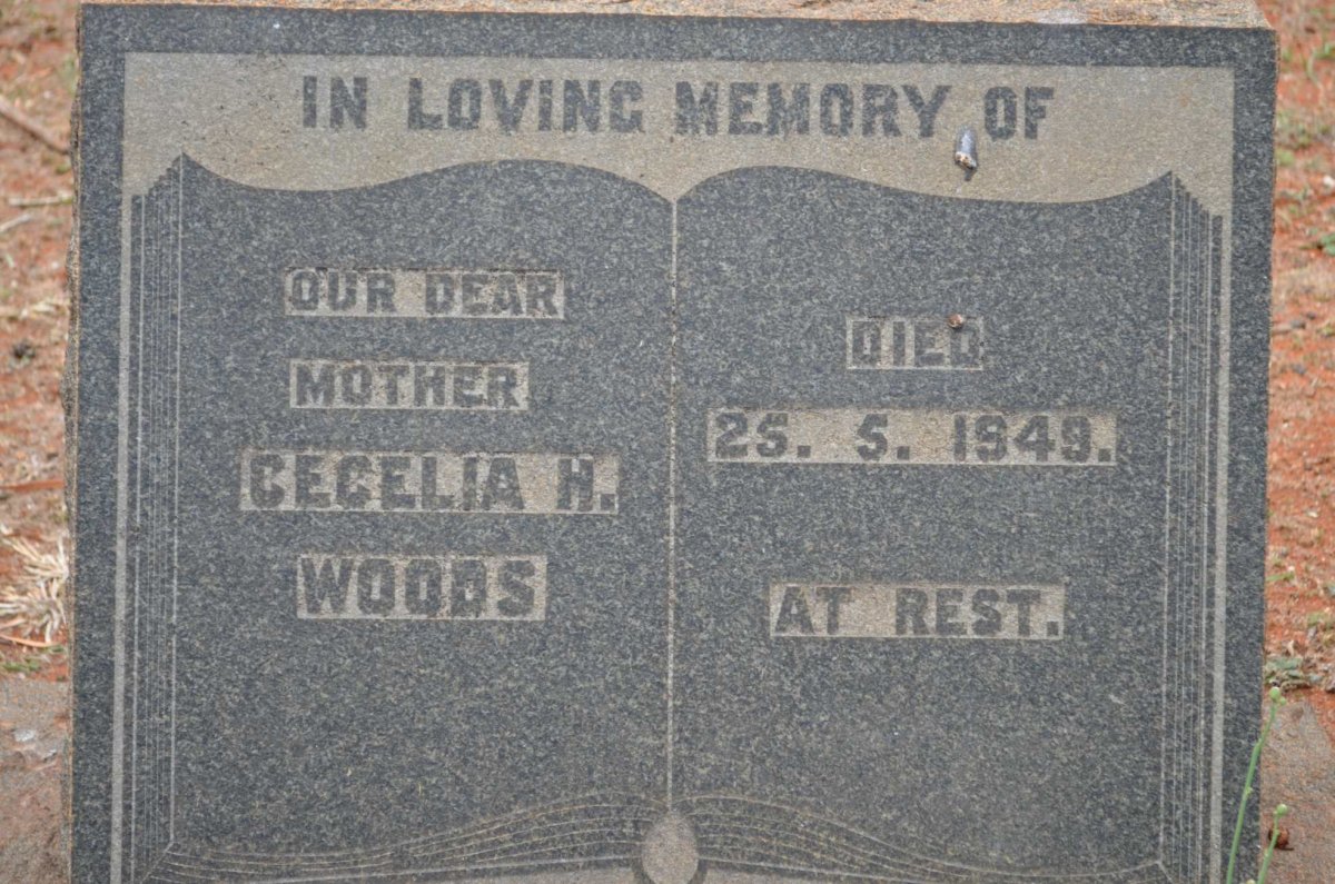 WOODS Cecelia H. -1949