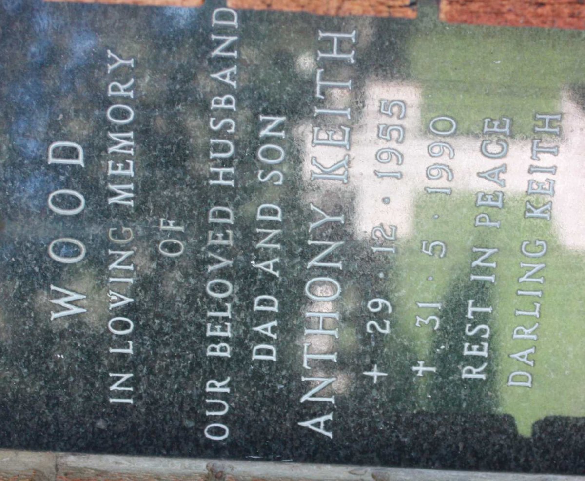 WOOD Anthony Keith 1955-1990