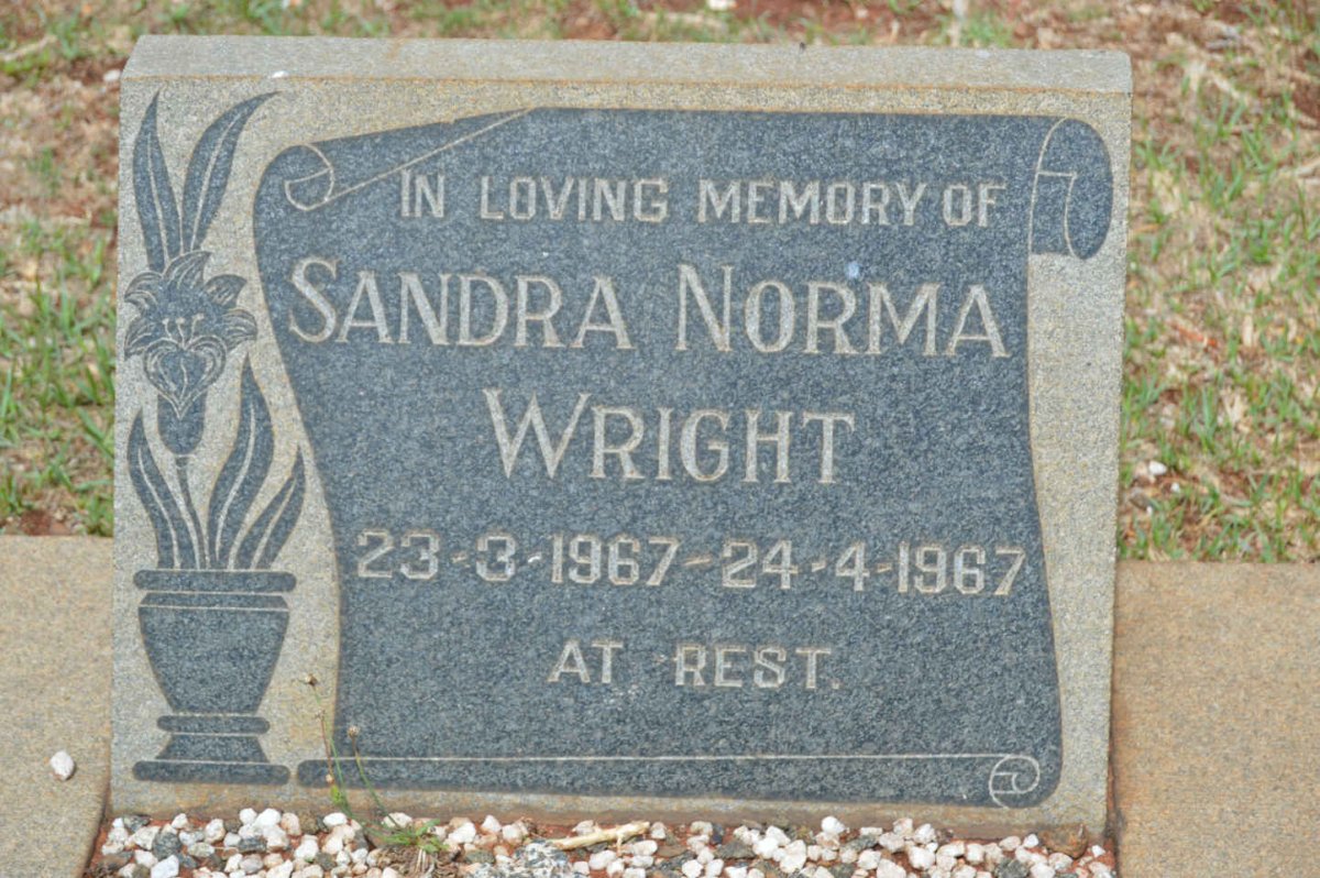 WRIGHT Sandra Norma 1967-1967