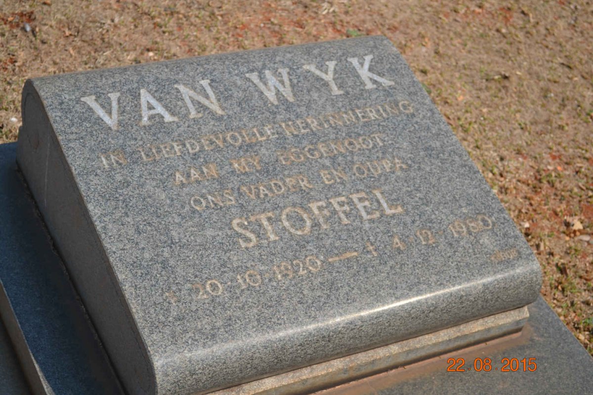 WYK Stoffel, van 1920-1980