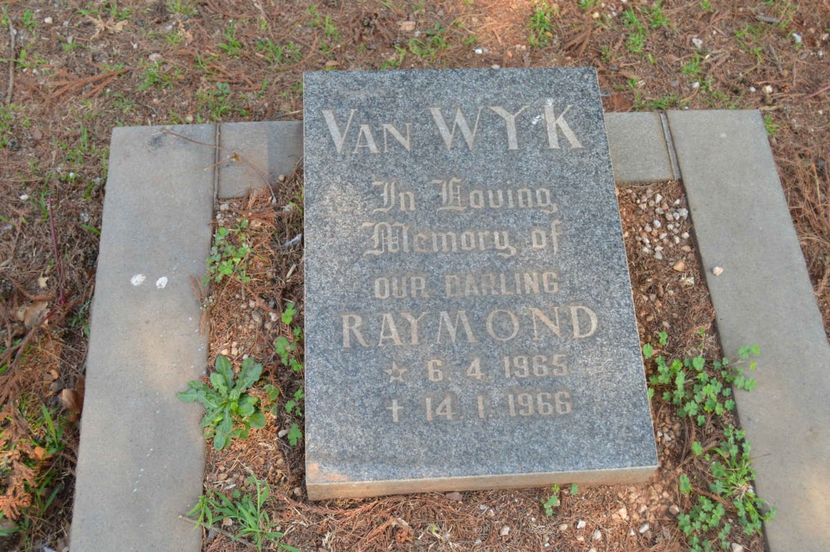 WYK Raymond, van 1965-1966