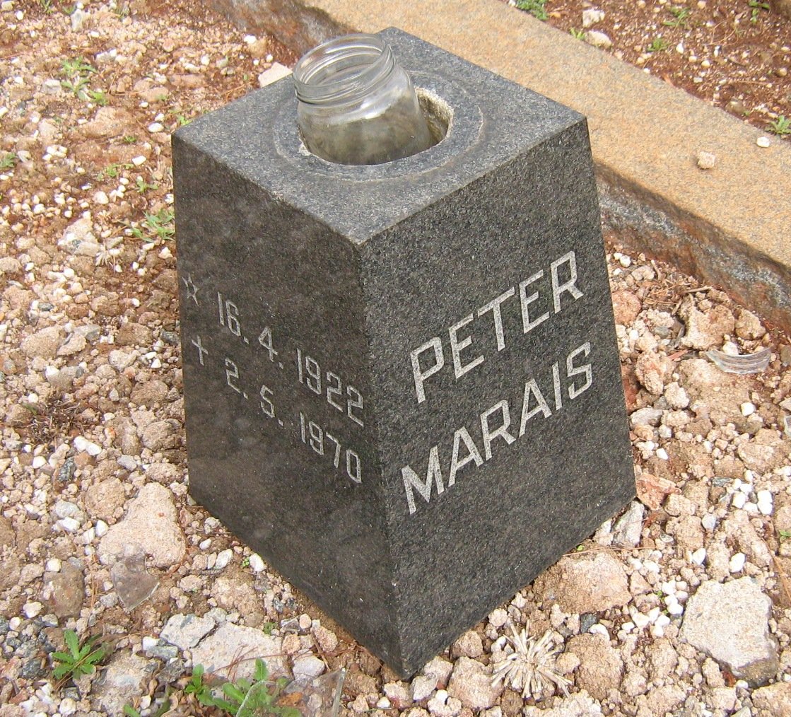 MARAIS Peter 1922-1970
