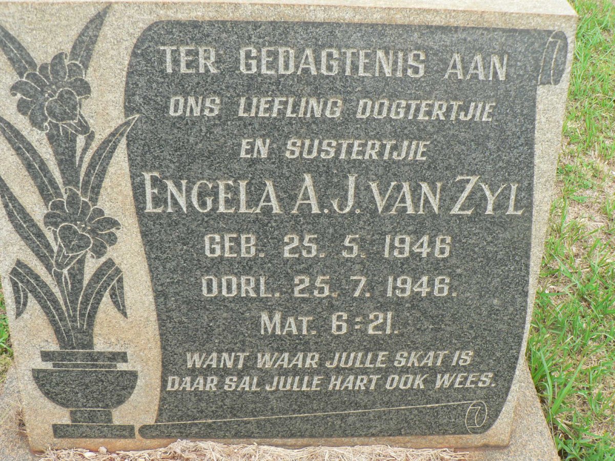 ZYL Engela A.J., van 1946-1946