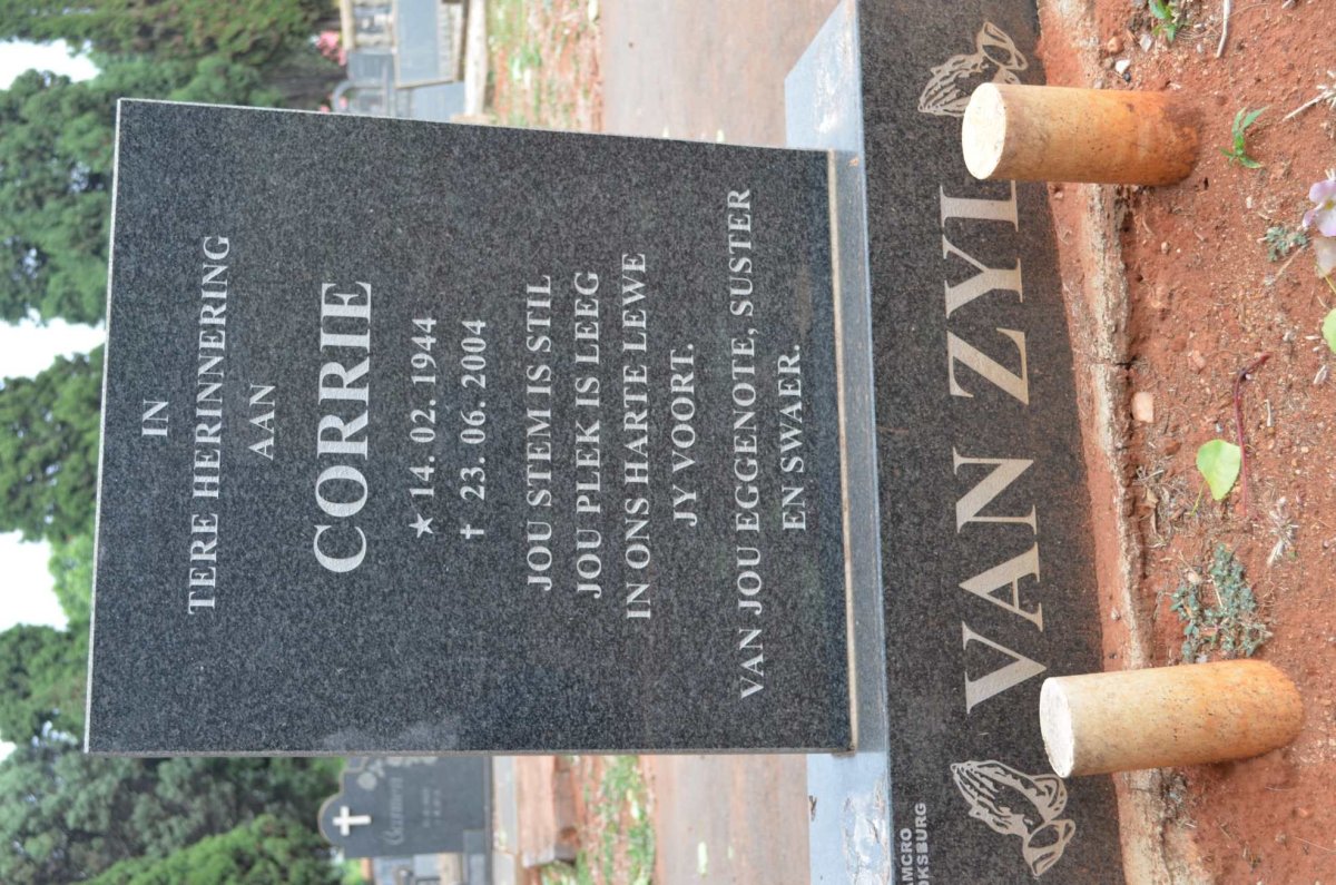 ZYL Corrie, van 1944-2004