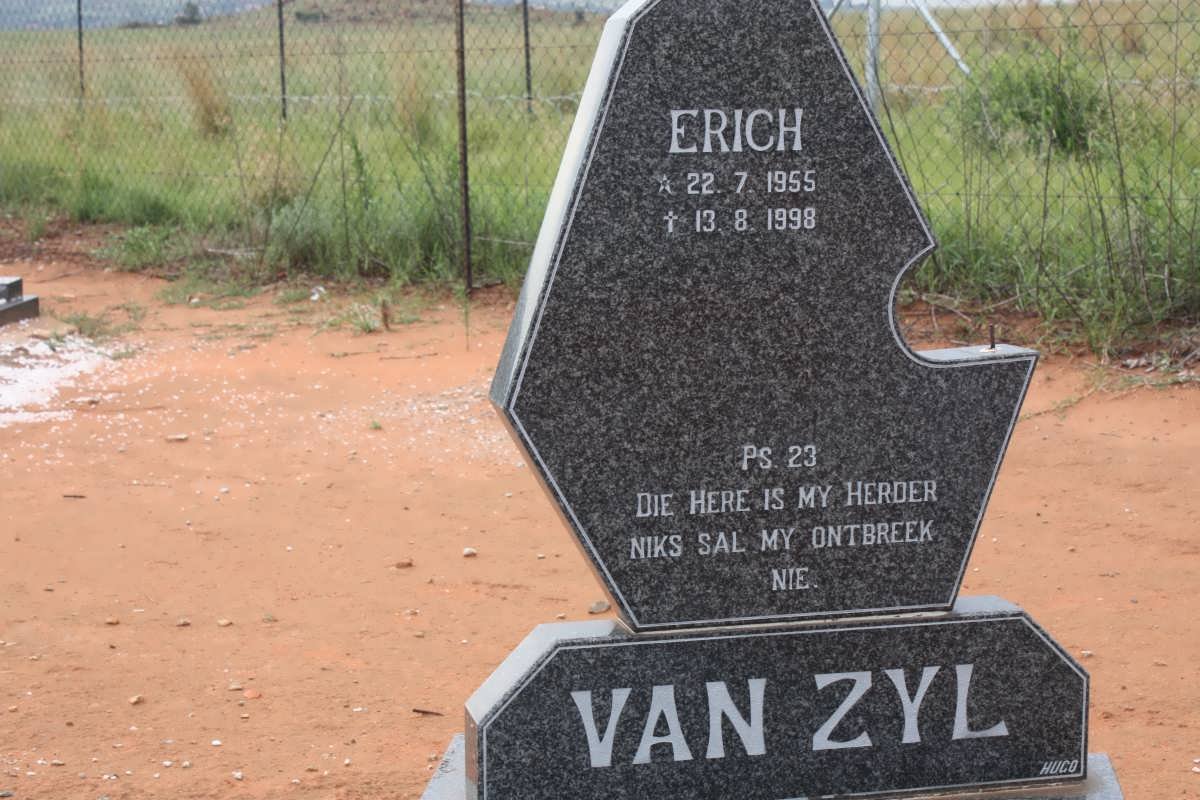 ZYL Erich, van 1955-1998