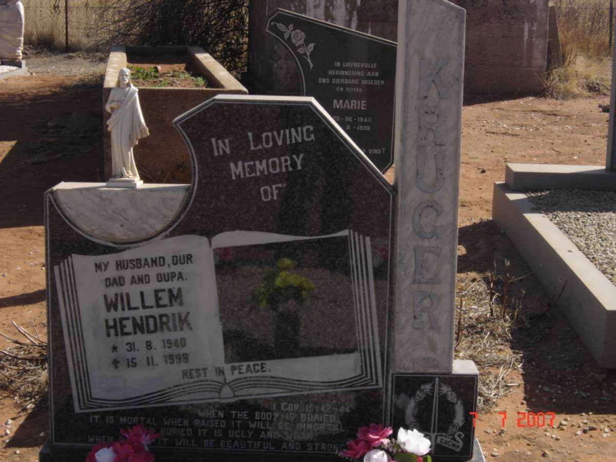 KRUGER Willem Hendrik 1940-1998