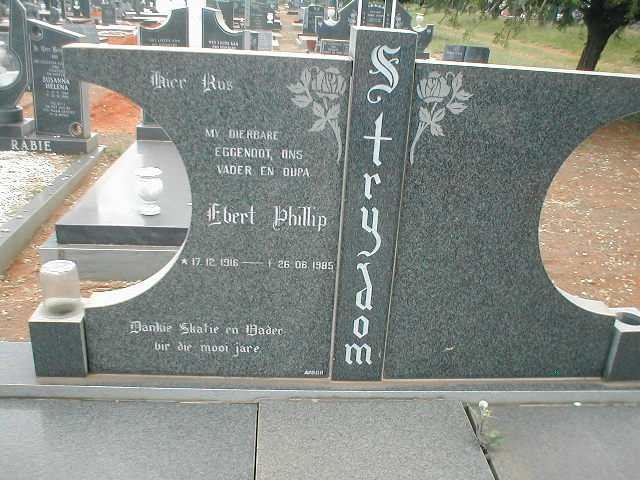 STRYDOM Evert Phillip 1916-1985
