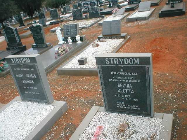 STRYDOM Gezina Aletta 1922-1986