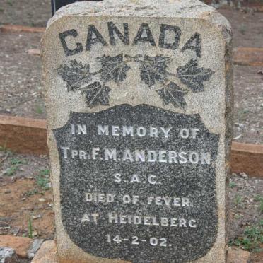 ANDERSEN F.M. -1902