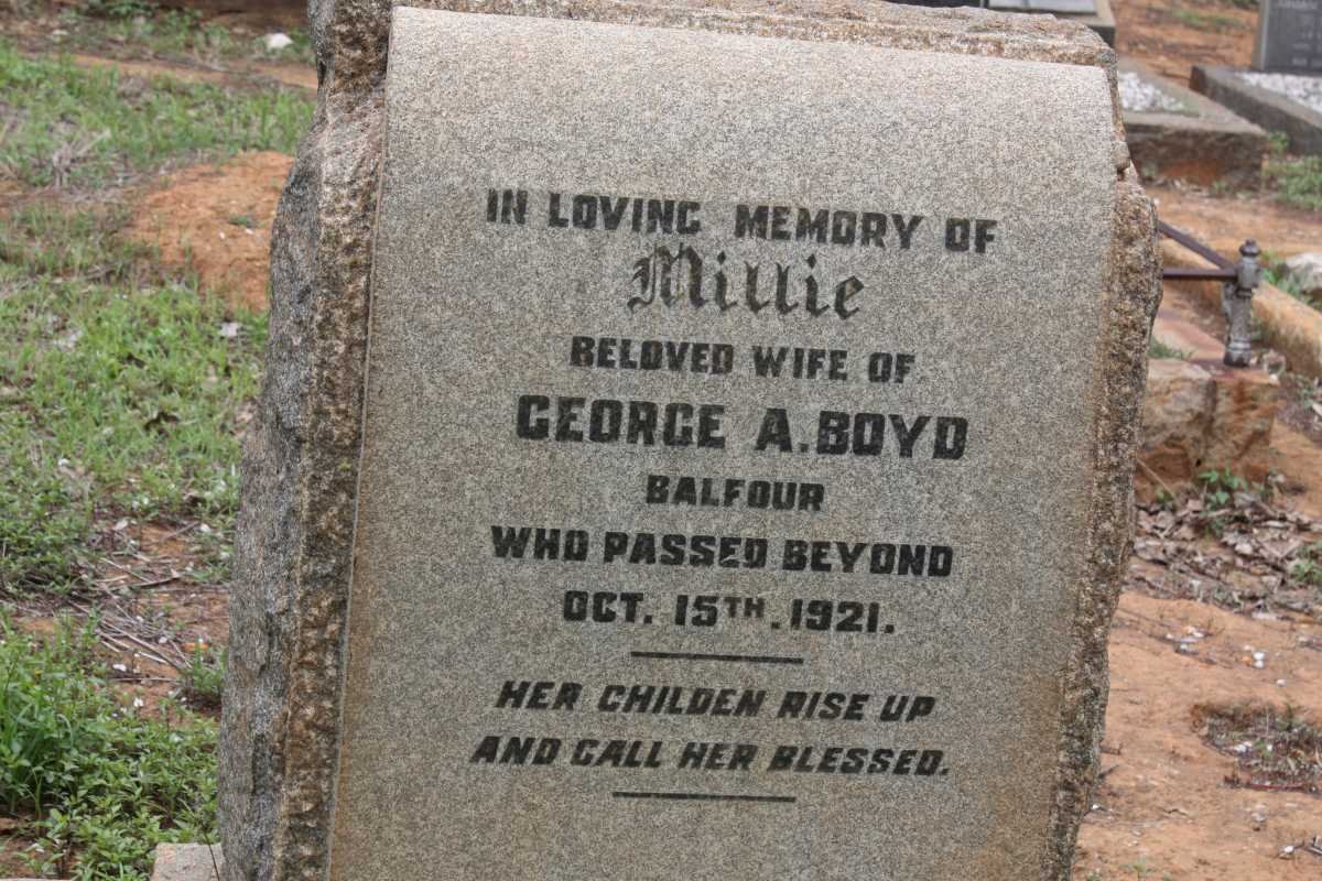 BOYD Millie -1921