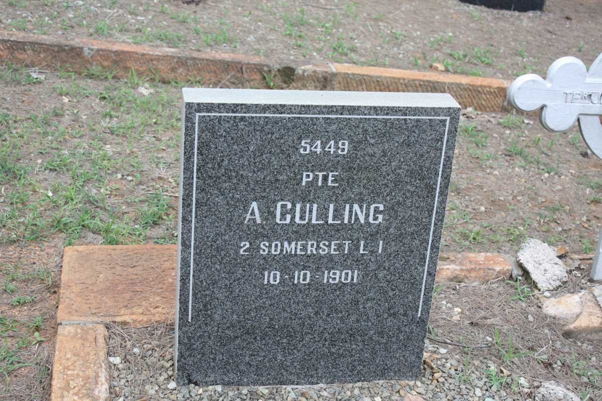 CULLING A. -1901