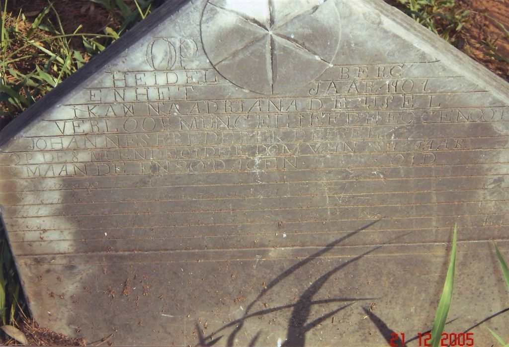 DEIJSEL Johannes Fredeirck -1901