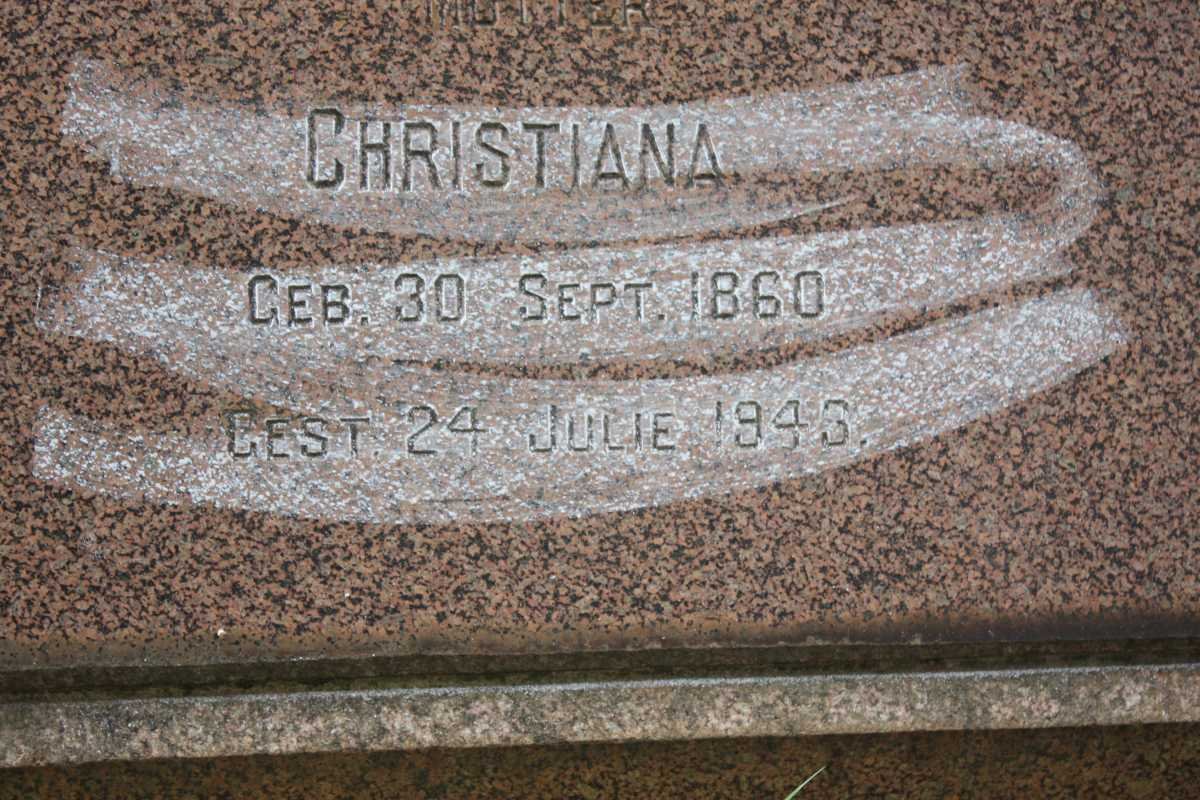 DETTMAN Johann Friedrich Wilhelm 1856-1933 :: DETTMAN Frieda Anna Adelina 1852-1852 :: DETTMANN Christiana 1860-1946