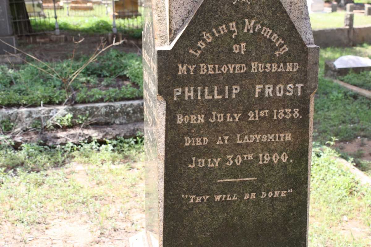 FROST Phillip 1838-1900 &amp; Maria M. 1842-1920 :: FROST Alfred C.B. 1867-1904