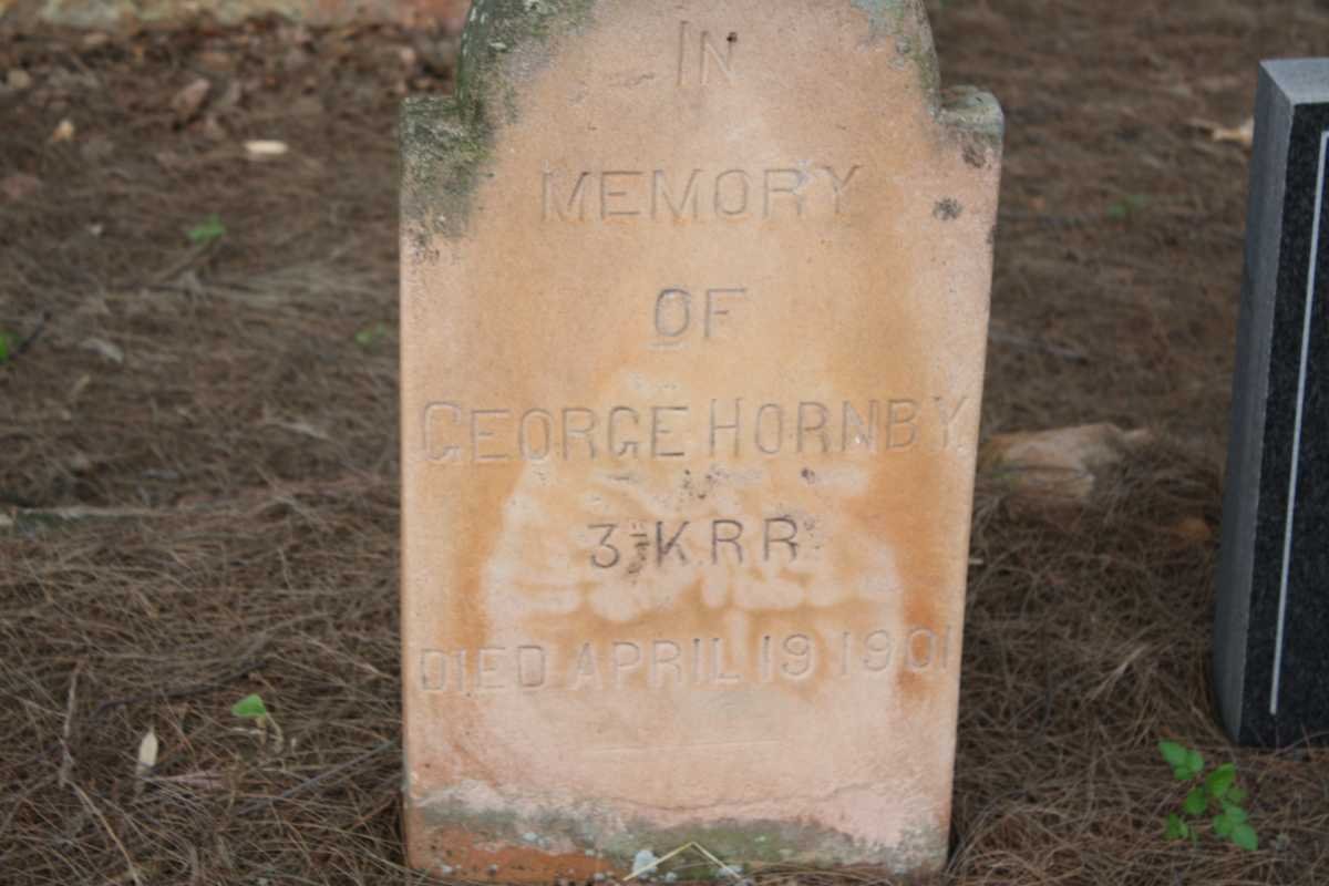 HORNBY George -1901