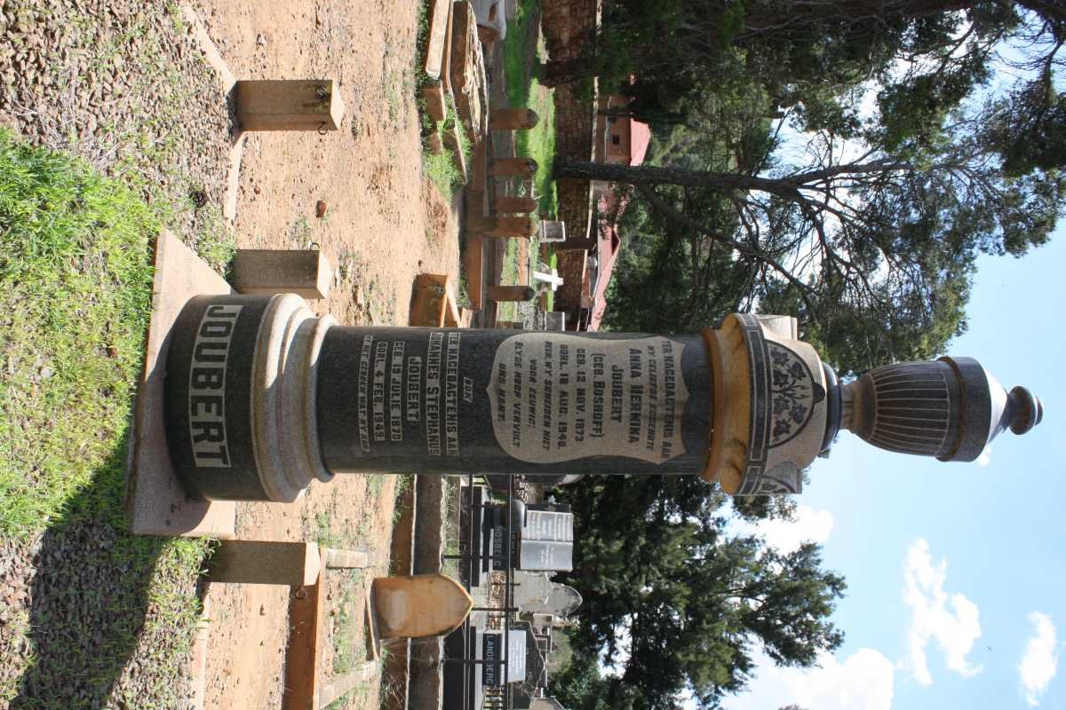 JOUBERT Johannes Stephanus 1870-1949 &amp; Anna Hermina BOSHOFF 1873-1940