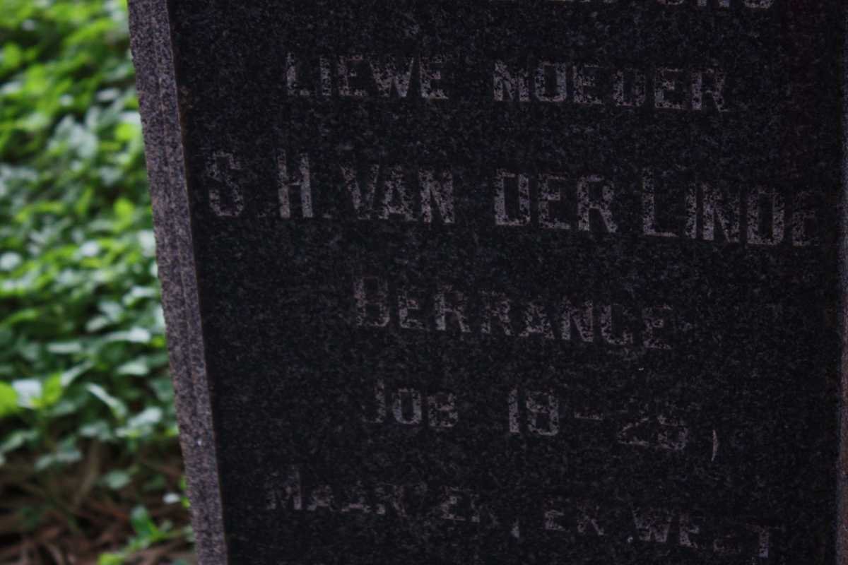 LINDE S.H., van der nee BERRANGE