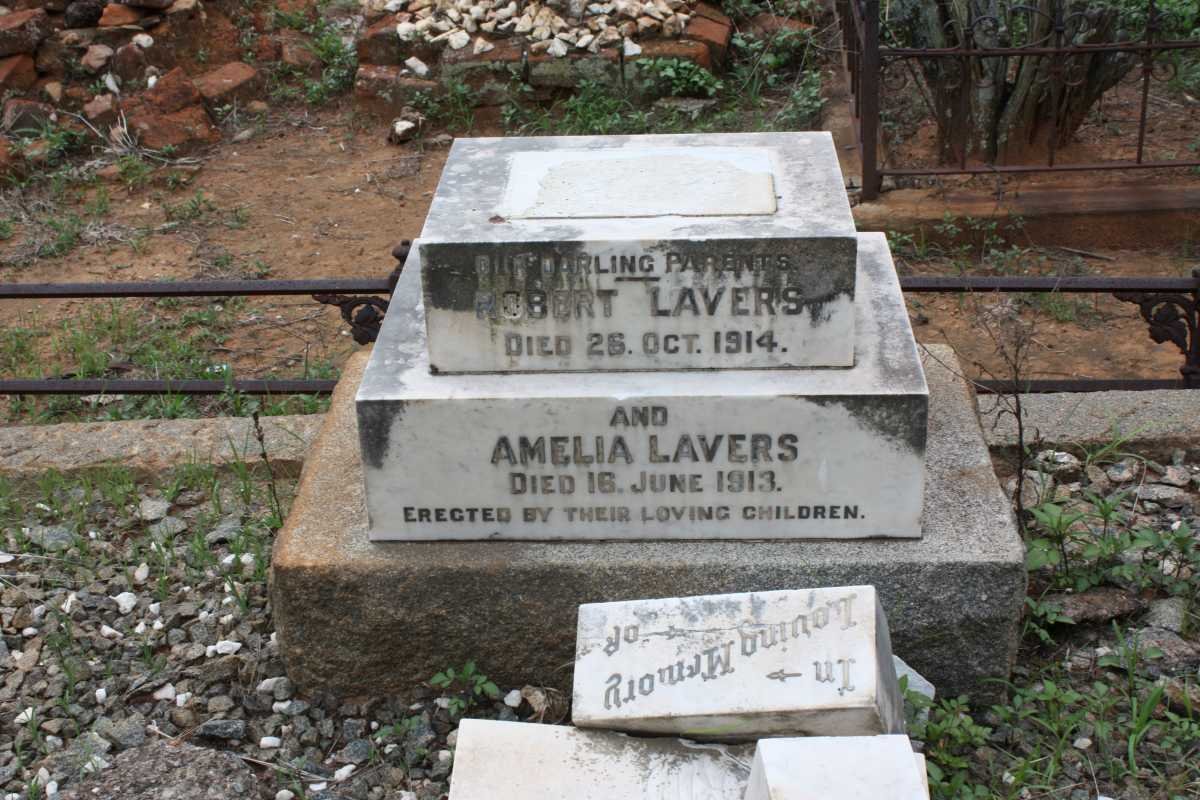 LAVERS Robert -1914 :: LAVERS Amelia -1913