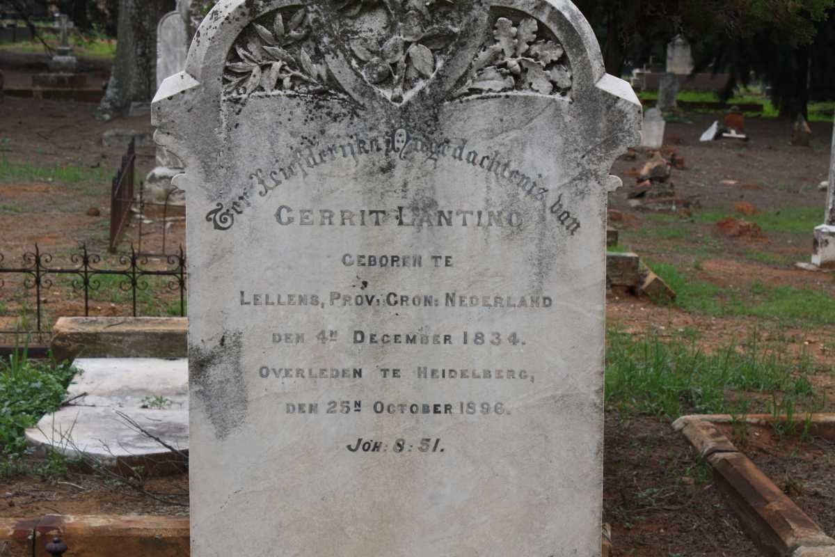 LANTING Gerrit 1834-1896