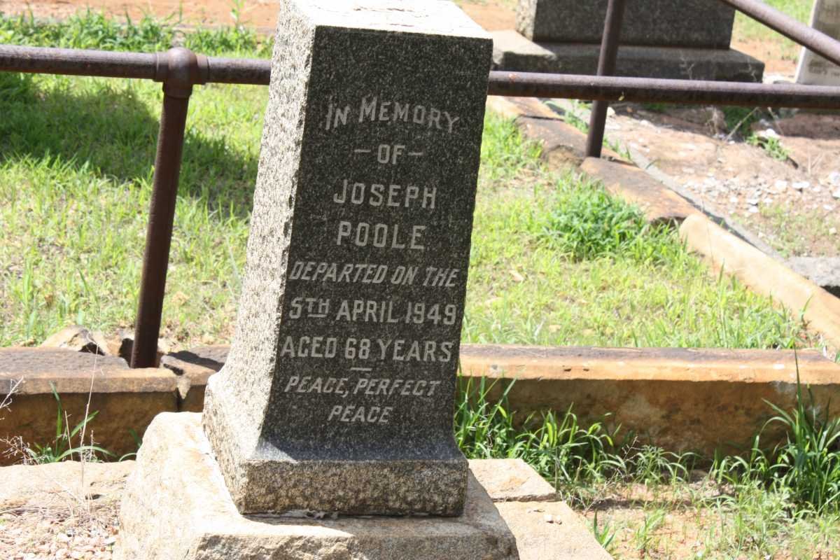 POOLE Joseph -1949