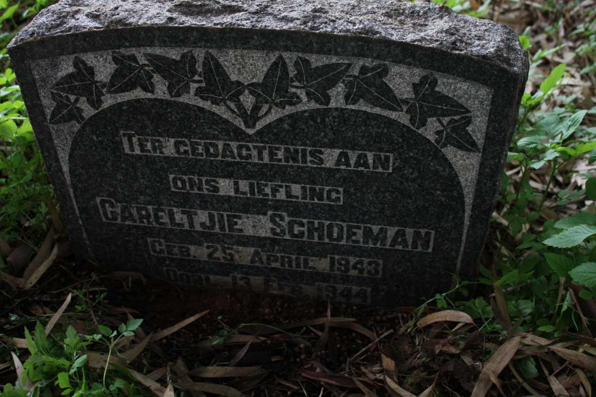 SCHOEMAN Careltjie 1943-1944
